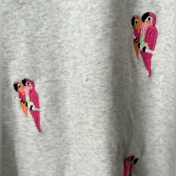 Talbots women’s Tropical Bird top pullover size medium - Picture 4 of 5